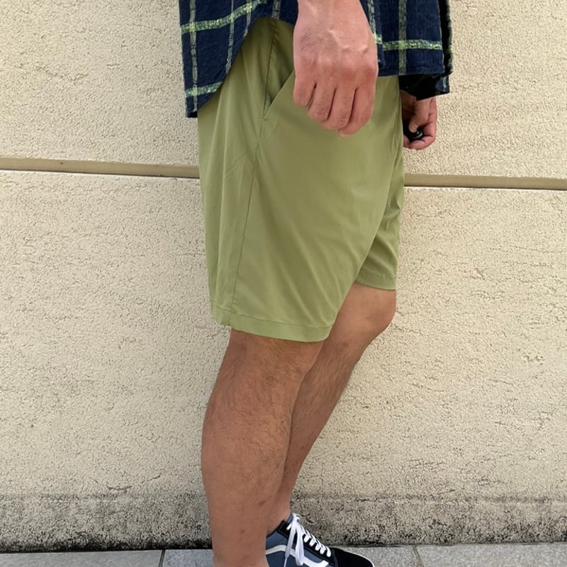 HOUDINI / WADI SHORTS (PEAS OUT GREEN) | weaver