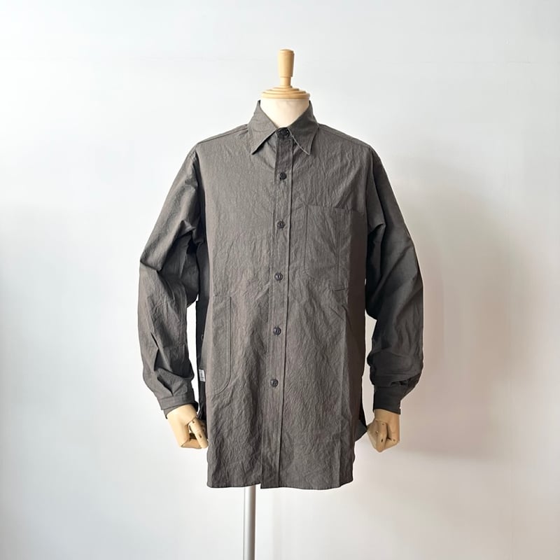 SASSAFRAS / DIGGIN SHIRT (CHARCOAL) | weaver