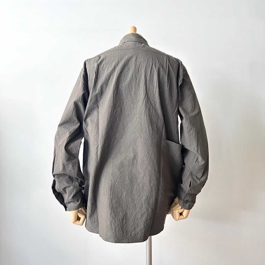 SASSAFRAS / DIGGIN SHIRT (CHARCOAL) | weaver