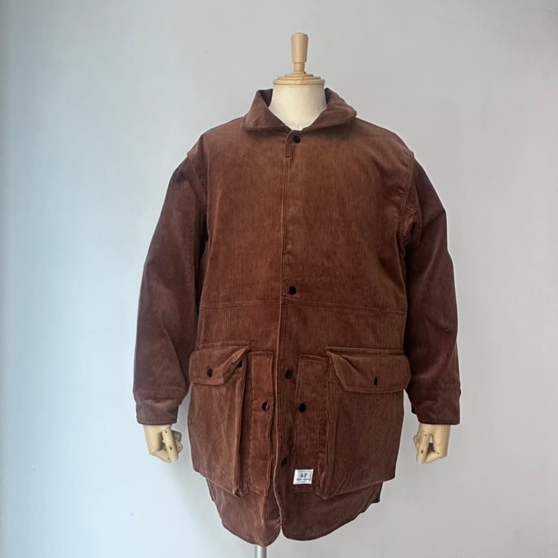 SASSAFRAS / CALTIVATOR COAT (BROWN CORDUROY) |