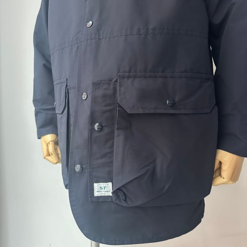 SASSAFRAS / CULTIVATOR COAT (NAVY) | weaver