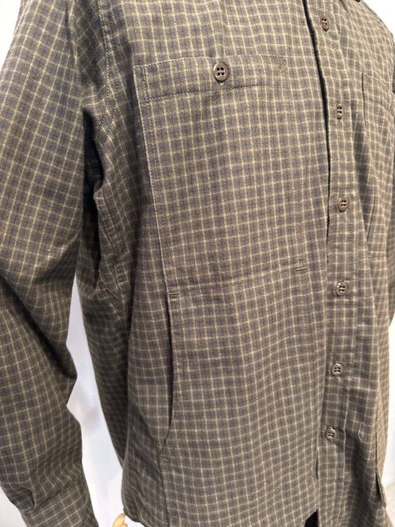 SASSAFRAS Feel Sun Half シャツジャケット SASSAFRAS FEEL SUN HALF CHECK FLANNEL | weaver