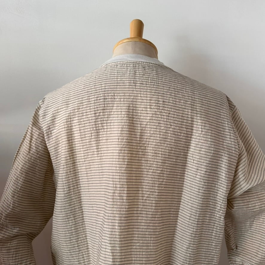 BRU NA BOINNE / リネンボダーTシャツ2号 | weaver