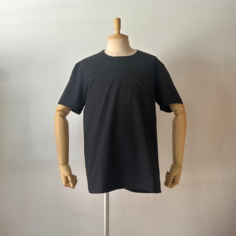 HOUDINI / COVER TEE (TRUE BLACK) | weaver