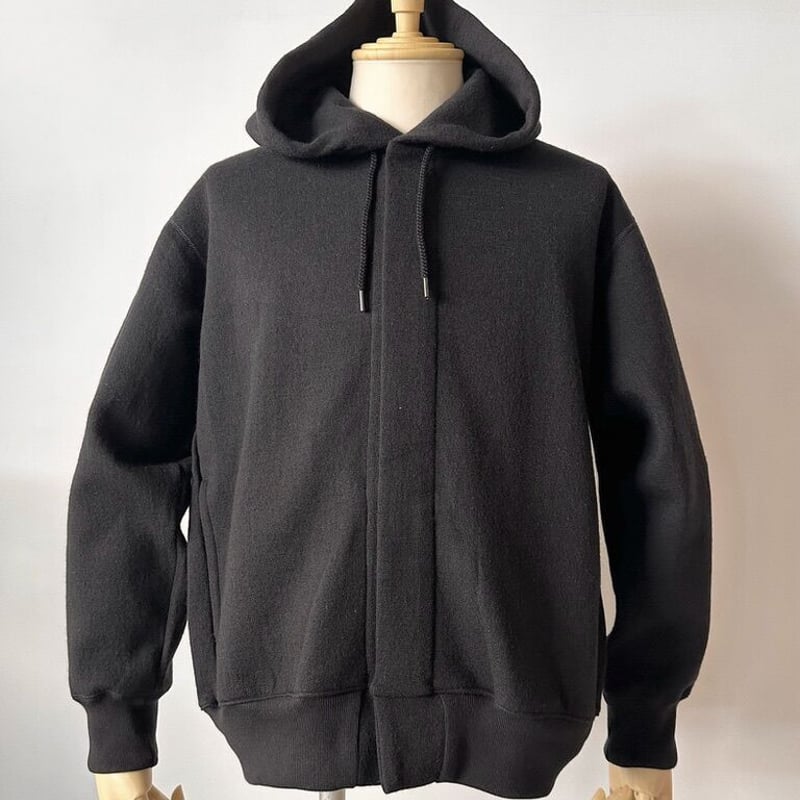 【美品】BRU NA BOINNE ブルーナボイン　フロントジップ　パーカー BRU NA BOINNE (ブルーナボイン) 子煩悩レスラー背比べパーカー