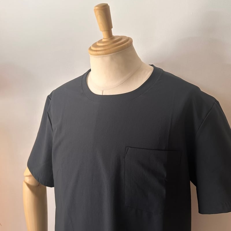 HOUDINI / COVER TEE (TRUE BLACK) | weaver