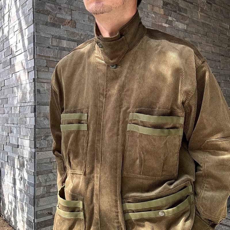 SASSAFRAS / OVERGROWN FATIGUE JACKET(OLIVE) | w