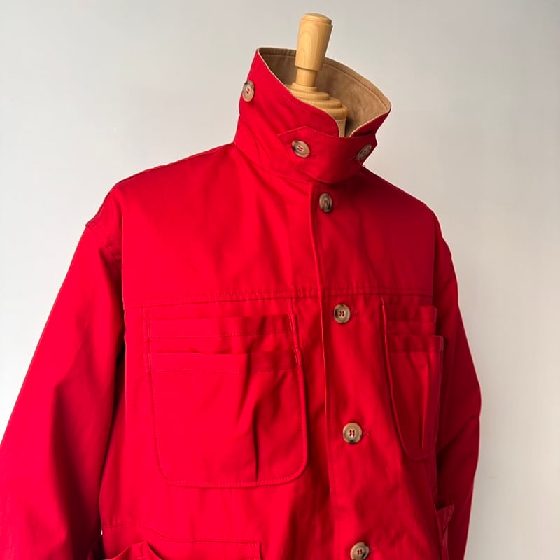 SASSAFRASアウター SASSAFRAS / OVERGROWN WADEN JACKET (RED) | weaver