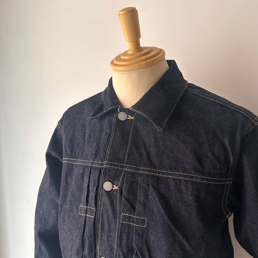 SASSAFRAS GジャンGardner Jacket 14oz Denim SASSAFRAS『GARDENER JACKET(14oz DENIM)』(INDIGO) – Reggieshop
