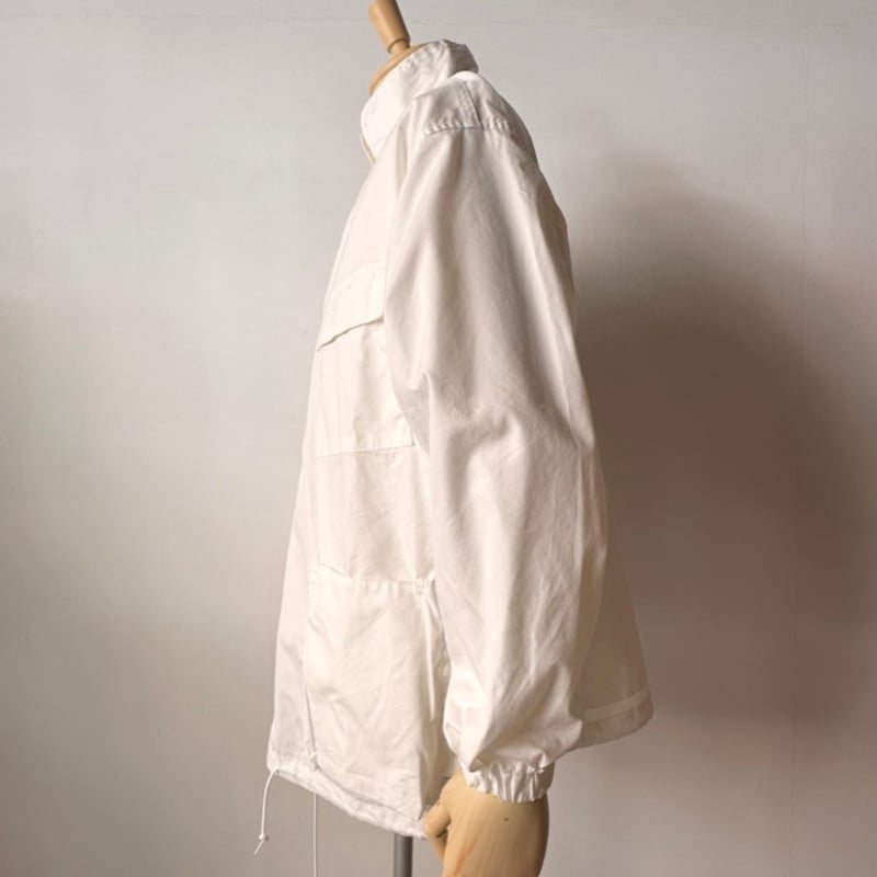 SASSAFRAS / DIGS CREW PROTECTIVE JACKET (WHITE)