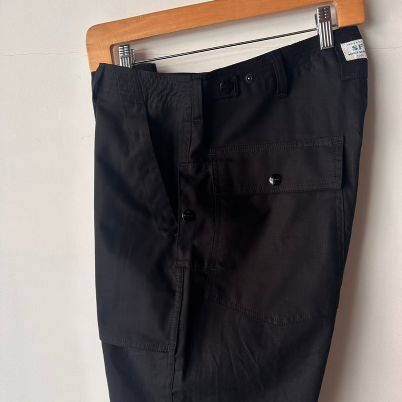 SASSAFRAS F.S. CULTIVATOR PANTS (BLACK) | weaver
