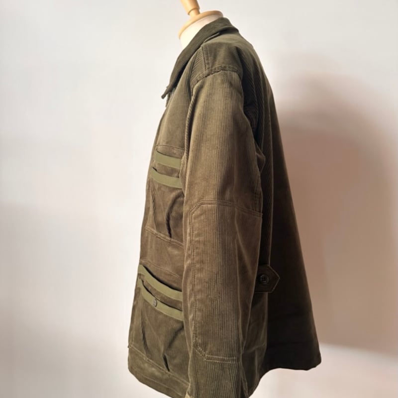 SASSAFRAS / OVERGROWN FATIGUE JACKET(OLIVE) | w