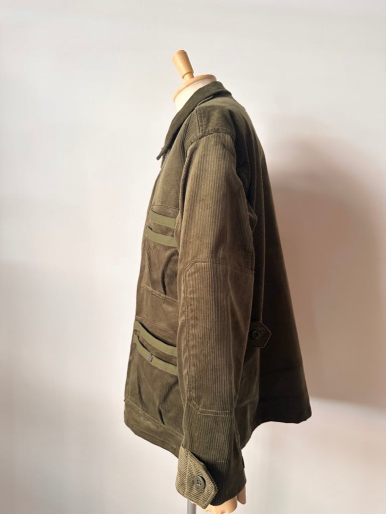 SASSAFRAS / OVERGROWN FATIGUE JACKET(OLIVE) | w
