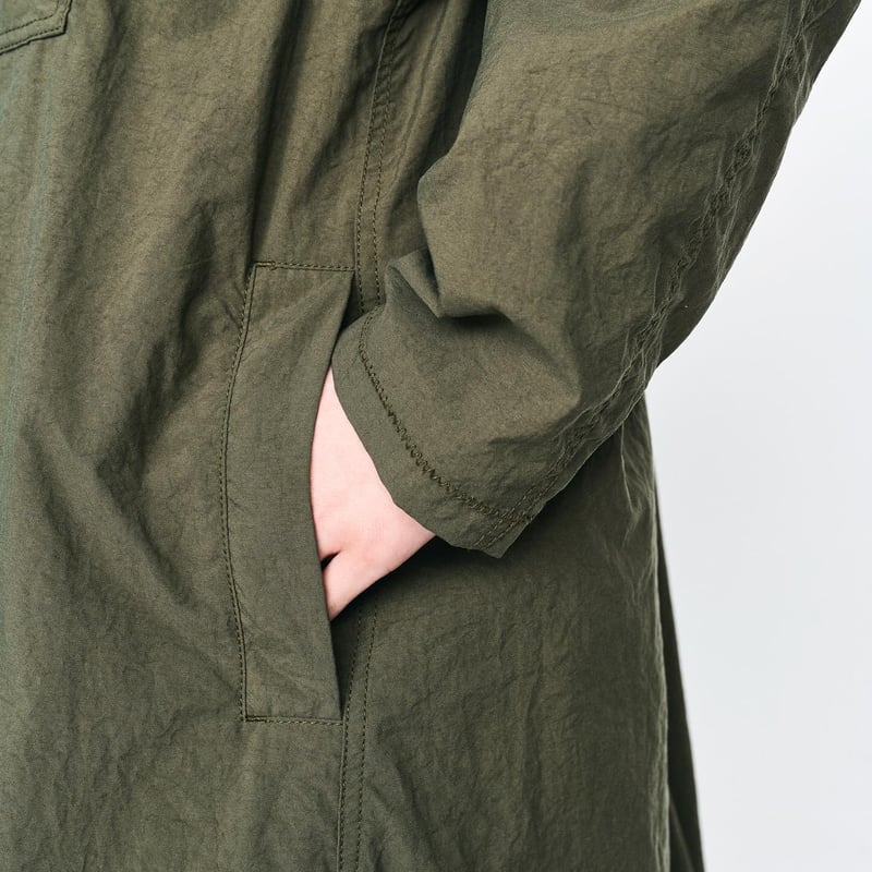 STONEMASTER / SM LONG COAT NYLON DYED OXFORD WM