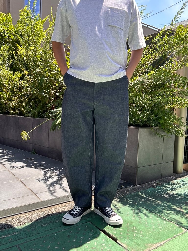 パンツ TUKI type4 / black/black denim / size2 TUKI (ツキ) 0176 [TYPE4] BLACK DENIM タイプフォー ノン