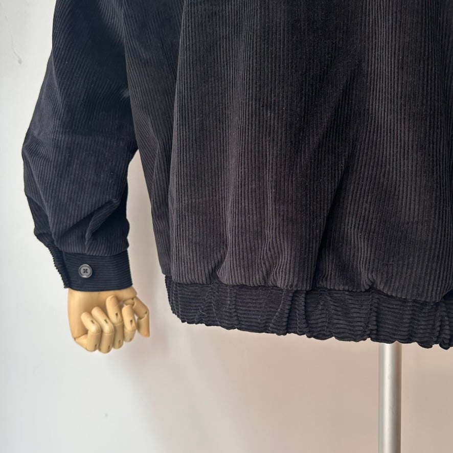 BRU NA BOINNE / コーデュロイトルーパージャンパー (BLACK) | weaver