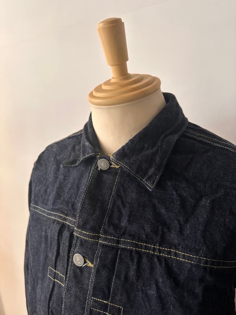 SASSAFRAS GジャンGardner Jacket 14oz Denim Gardener Jacket