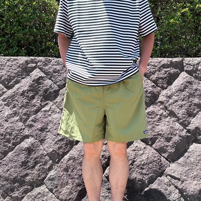 PATAGONIA / W's BAGGIES LONG (CAPER GREEN) | we