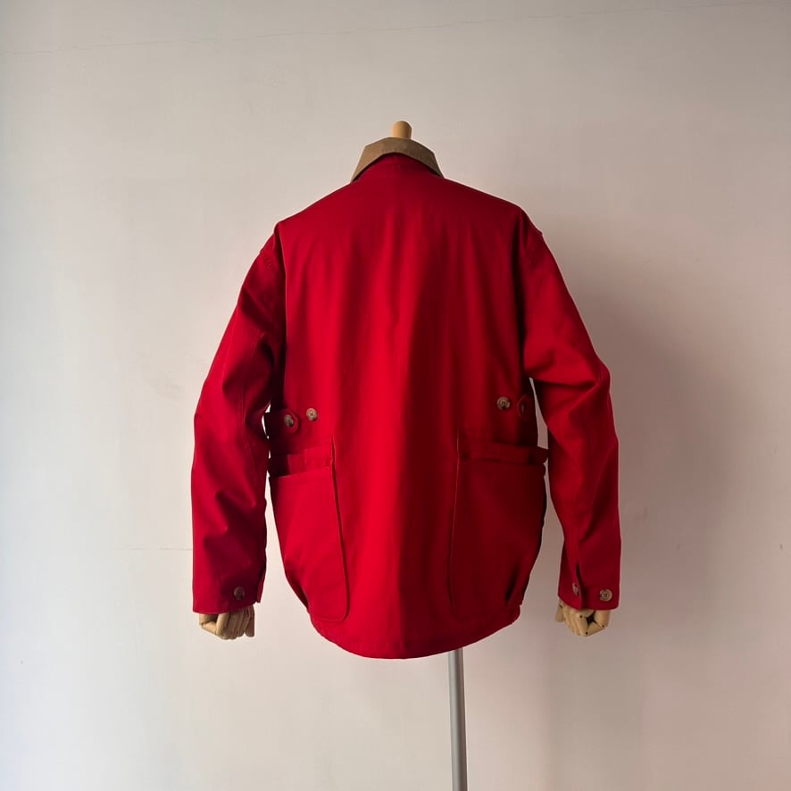SASSAFRAS / OVERGROWN WADEN JACKET (RED) | weaver
