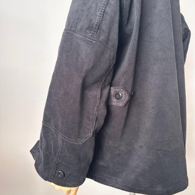 SASSAFRAS / OVERGROWN FATIGUE JACKET(BLACK) | w