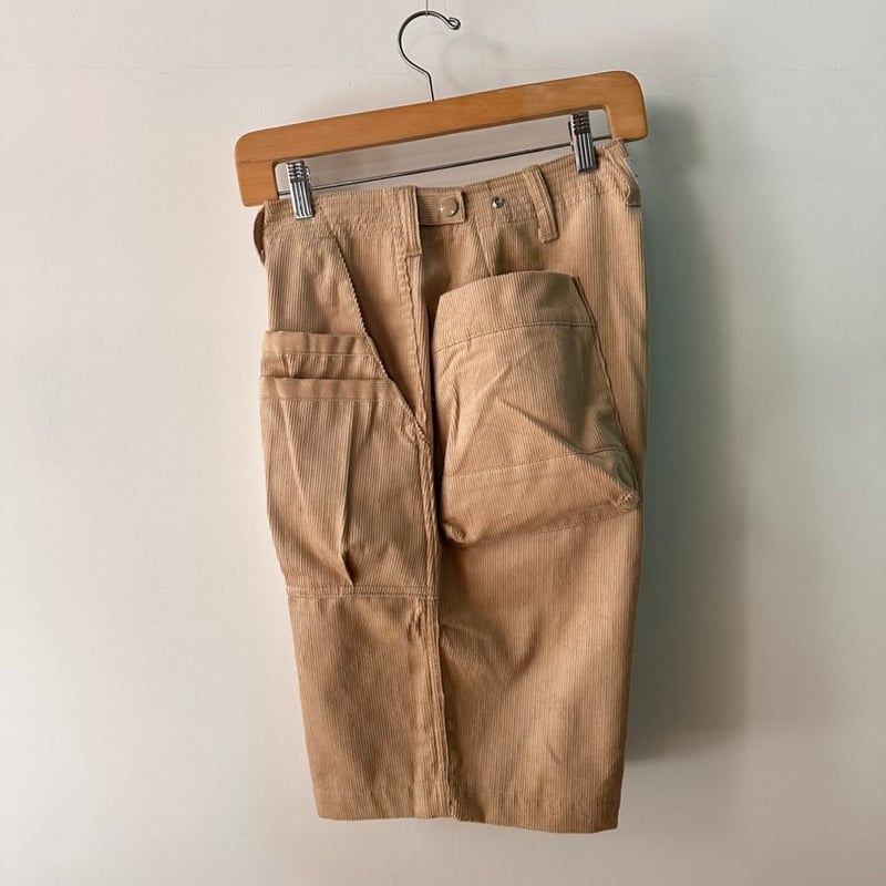 SASSAFRAS / OVERGROWN FATIGUE PANTS 1/2 (BEIGE)