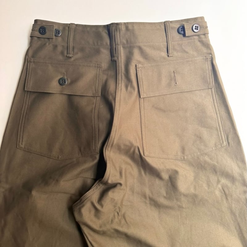 TUKI / BAKER PANTS (OLIVE DRAB) | weaver