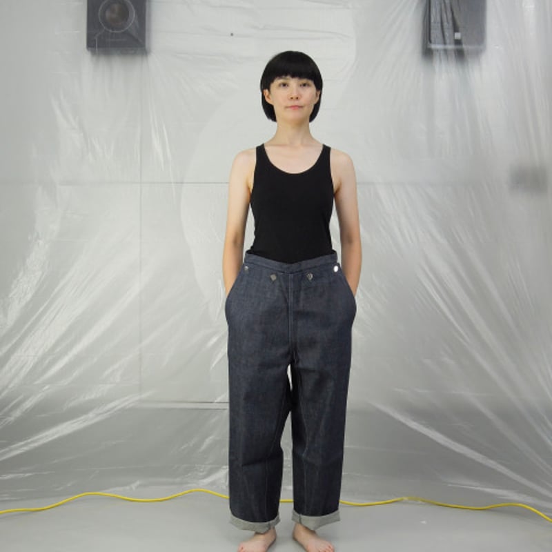 tuki type3 インディゴ　古着 TUKI type3 / indigo denim【正規通販店】タイプ3 デニム 原田