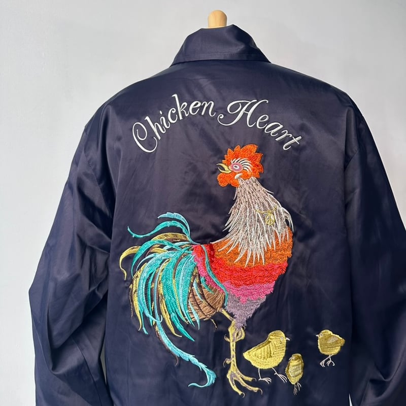 BRU NA BOINNE / CHICKEN HEART JUMPER (NAVY) | w