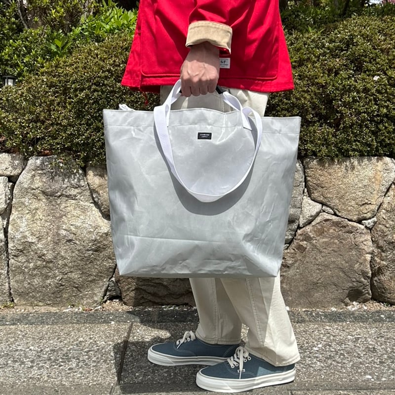 STANDARD SUPPLY / SAIL 2 HANDLE TOTE (GRAY) | w