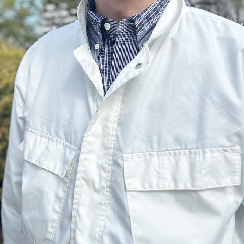 SASSAFRAS / DIGS CREW PROTECTIVE JACKET (WHITE)