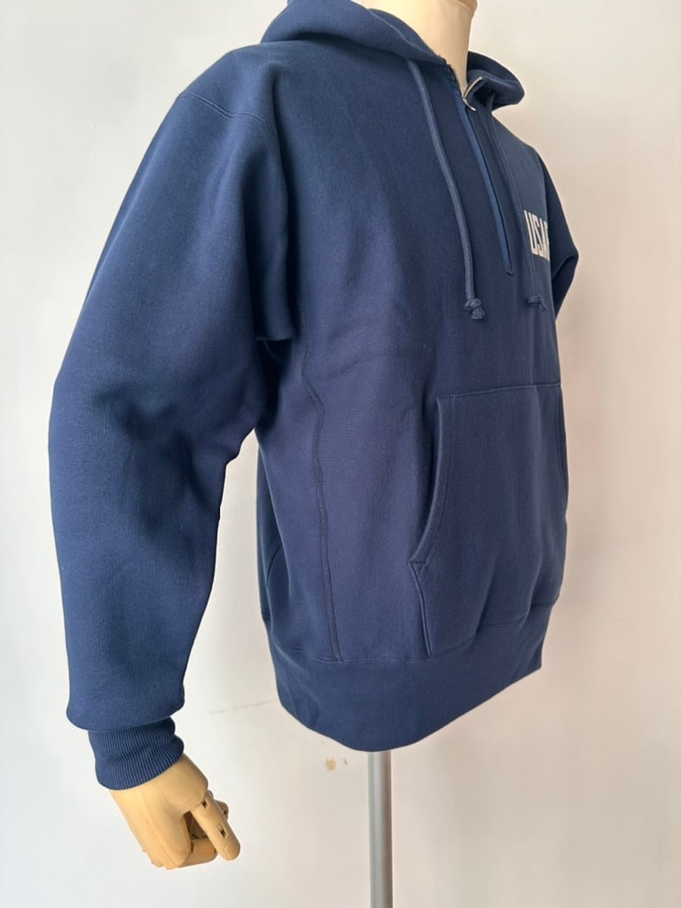 Champion / REVERSE WEAVE HALF ZIP HOODED SWEATS