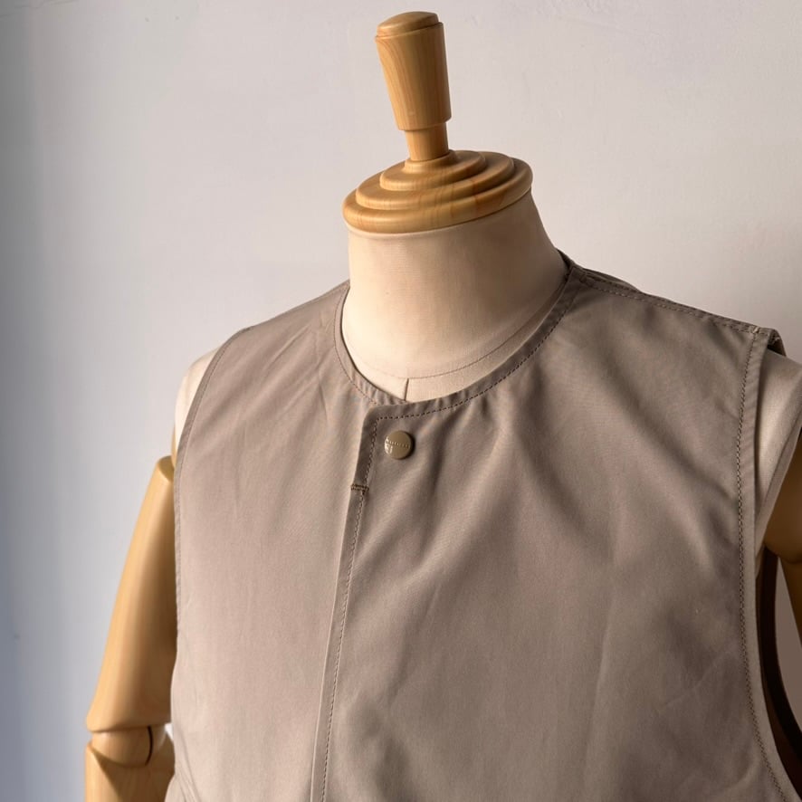SASSAFRAS / CULTIVATOR VEST (BEIGE) | weaver