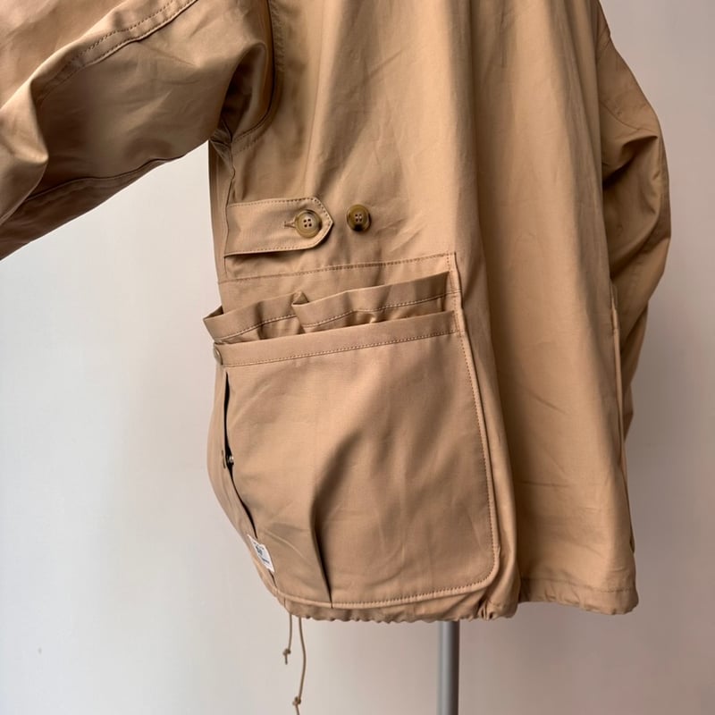 SASSAFRAS / OVERGROWN WADEN JACKET (BEIGE) | we