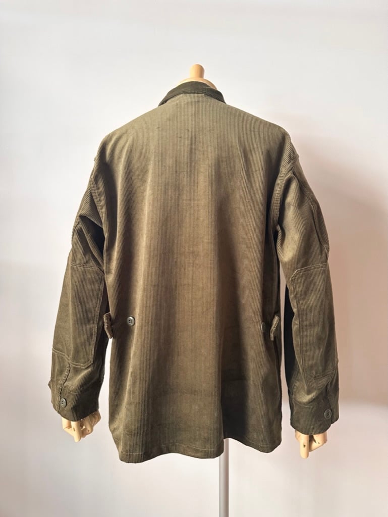 SASSAFRAS / OVERGROWN FATIGUE JACKET(OLIVE) | w