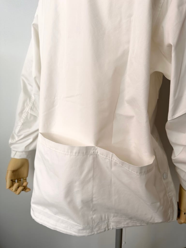 SASSAFRAS / DIGS CREW PROTECTIVE JACKET (WHITE)