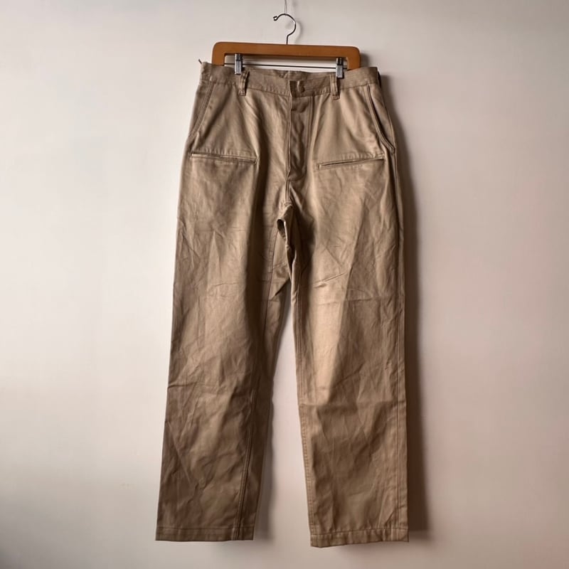 ササフラス　wheel barrow pants Lサイズ SASSAFRAS/ササフラス】Wheel Barrow Pants - Tiger Twill
