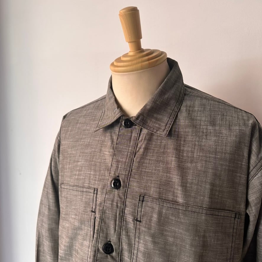 SASSAFRAS / T.P GARDENER SHELL HALF (BLACK) | w