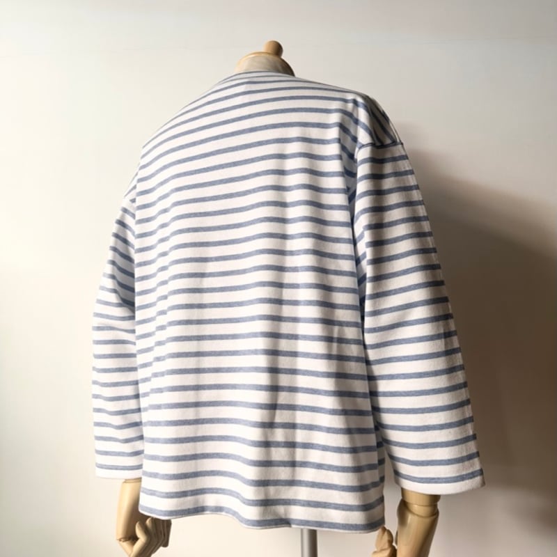 SAINT JAMES / OUESSANT LOOSE(NEIGE/DENIM) | weaver