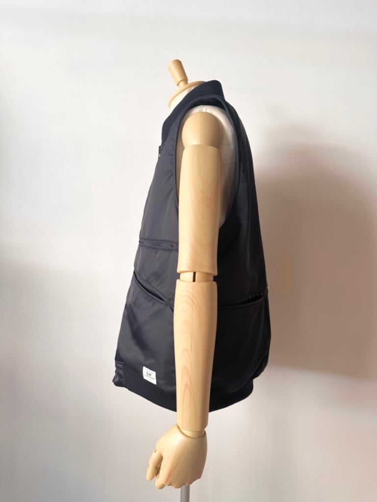 SASSAFRAS / WHEEL BARROW VEST(NAVY) | weaver SASSAFRAS / WHEEL BARROW VEST(NAVY) | weaver