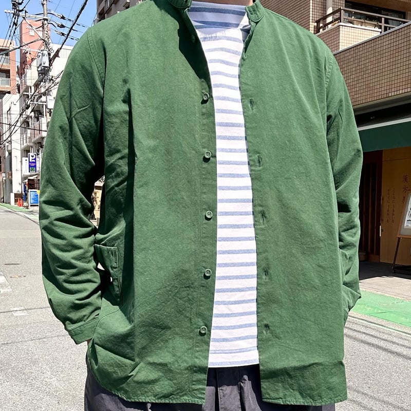 BRU NA BOINNE / SCスナフシャツ (GREEN) | weaver
