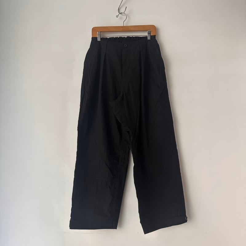 XLサイズ！BRU NA BOINNE ワイドブラックデニムパンツ BRU NA BOINNE / パラドックスパンツ(BLACK) | weaver