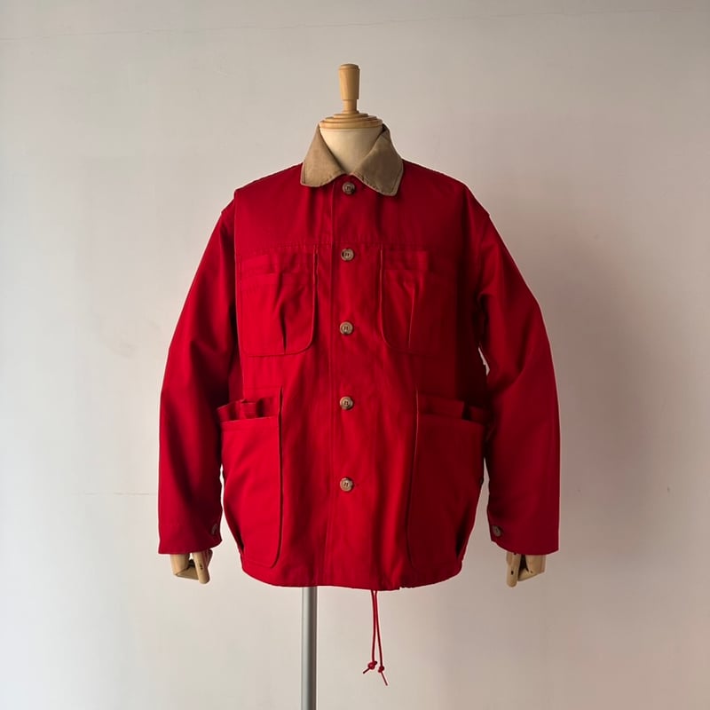 SASSAFRAS / OVERGROWN WADEN JACKET (RED) | weaver