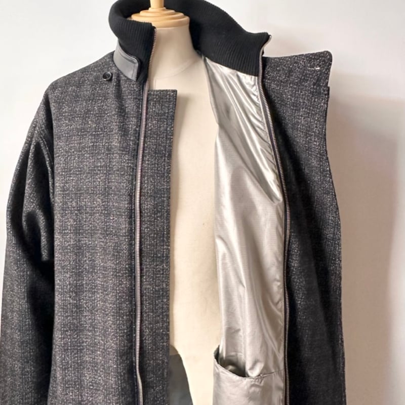 BRU NA BOINNE / ランスロットコート4号チェック(BLACK) | weaver
