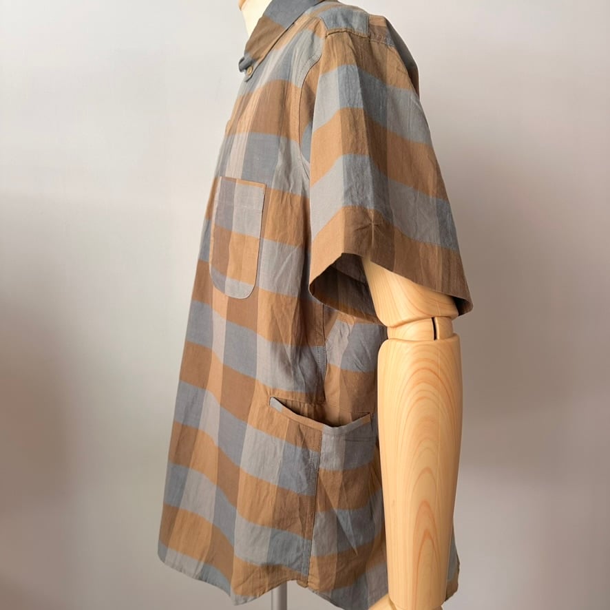 SASSAFRAS / WHEEL BARROW SHELL SHIRT 1/2 | weaver