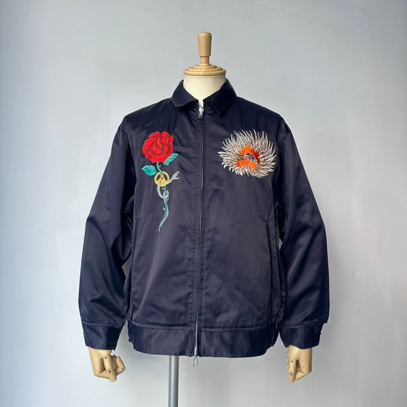 BRU NA BOINNE / CHICKEN HEART JUMPER (NAVY) | w