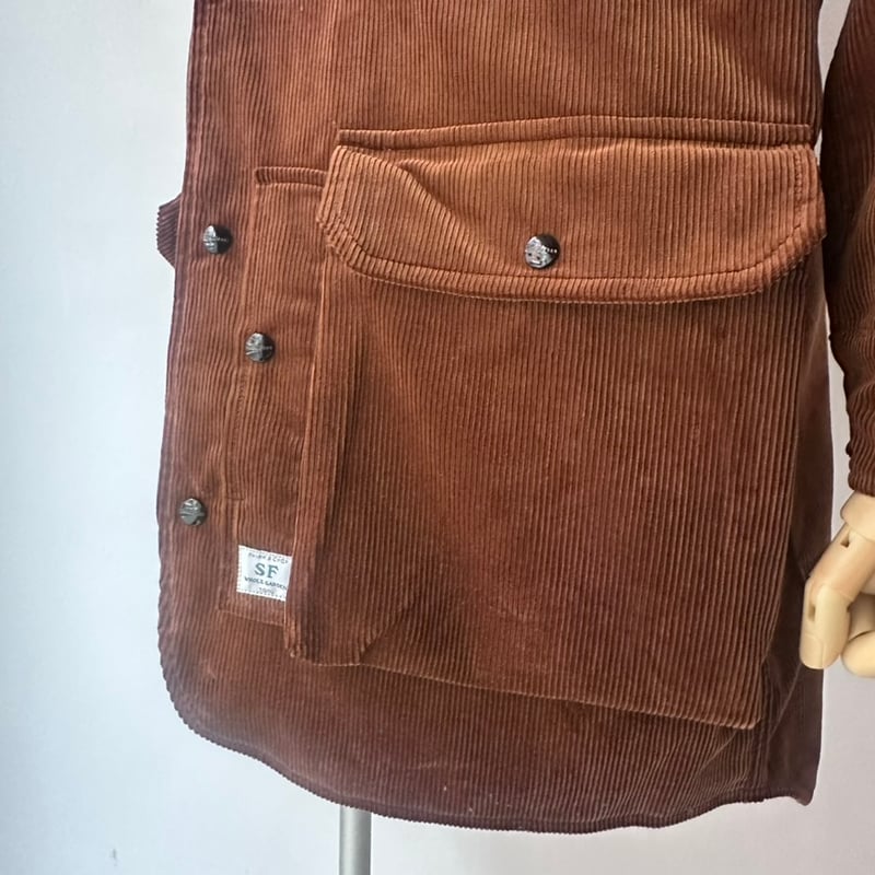SASSAFRAS / CALTIVATOR COAT (BROWN CORDUROY) |