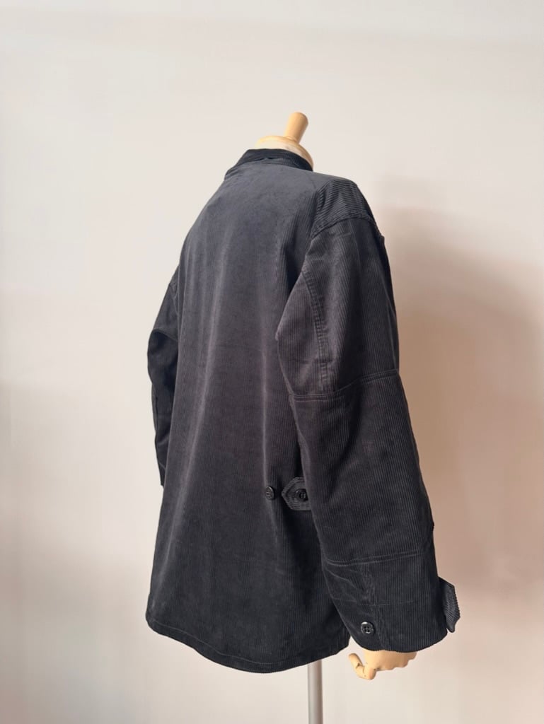 SASSAFRAS / OVERGROWN FATIGUE JACKET(BLACK) | w