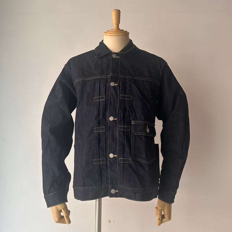 SASSAFRAS/ GARDENER JACKET (14oz denim) | weaver