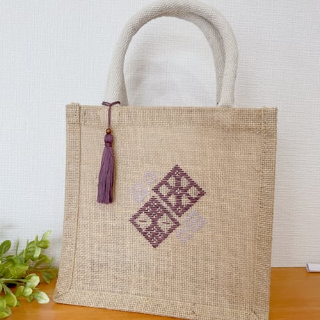Big bag : ジュート麻でハンドメイド Big bag : ジュート麻でハンドメイド Big bag : ジュート麻で