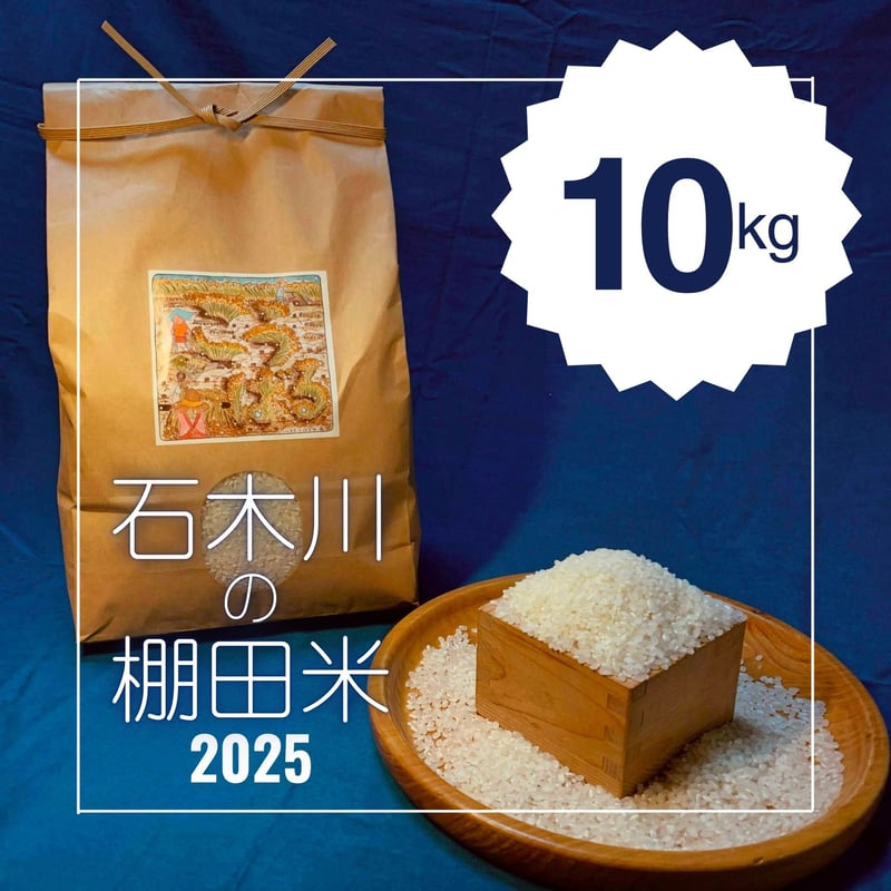 10kg】石木川の棚田米 [令和7年産 新米 長崎県東彼杵郡川棚町] | こう